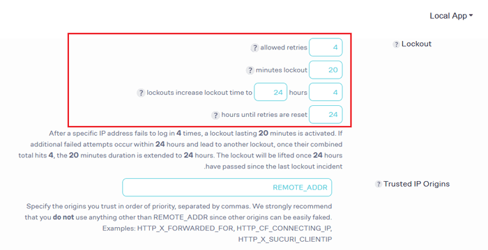 كيف ولماذا يجب عليك الحد من محاولات تسجيل الدخول في ووردبريس؟ 3 الحد من محاولات تسجيل الدخول إعادة تحميل الإعدادات