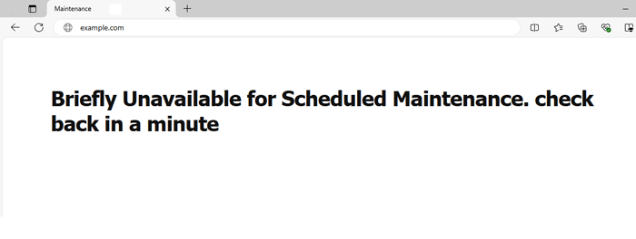 ماذا تفعل عندما يتم حظر الدخول إلى إدارة ووردبريس (wp-admin) 12 maintenance error