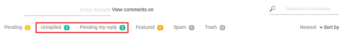 كيفية الإشراف على التعليقات في ووردبريس؟ دليل المبتدئين 20 thrive comments moderation filter