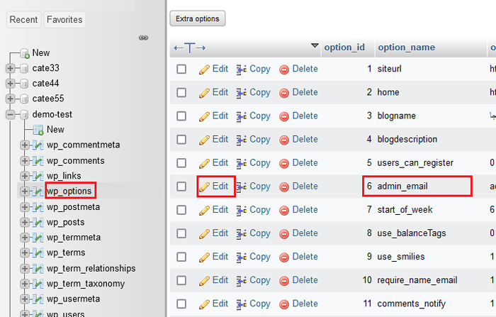 كيفية تغيير البريد الإلكتروني لمسؤول ووردبريس (أفضل 3 ممارسات) 10 change admin email