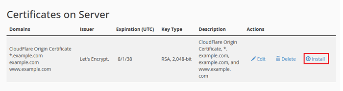 كيفية تجديد شهادة SSL (خطوة بخطوة للمبتدئين) 14 install the new ssl certificate