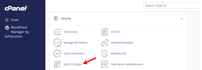 كيفية تجديد شهادة SSL (خطوة بخطوة للمبتدئين) 6 ssl tls in cpanel