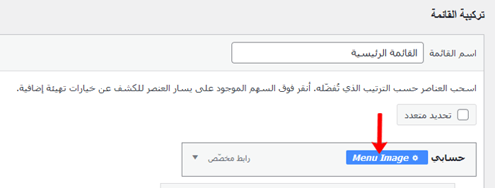 كيفية إضافة أيقونات الصور إلى ووردبريس في قوائم التنقل 8 إضافة أيقونة إلى قائمة التنقل في ووردبريس
