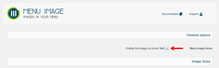 كيفية إضافة أيقونات الصور إلى ووردبريس في قوائم التنقل 6 إضافة تأثير التحويم إلى أيقونات الصور في قائمة ووردبريس