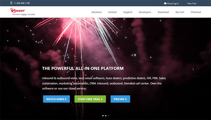 أفضل 6 برامج الاتصال التلقائي للشركات الصغيرة في عام 2025 4 برنامج الاتصال التلقائي - Voicent