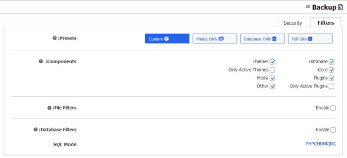 كيفية إفراغ سلة المحذوفات الخاصة بموقع ووردبريس الخاص بك تلقائيا (طريقتان) 9 customize backup