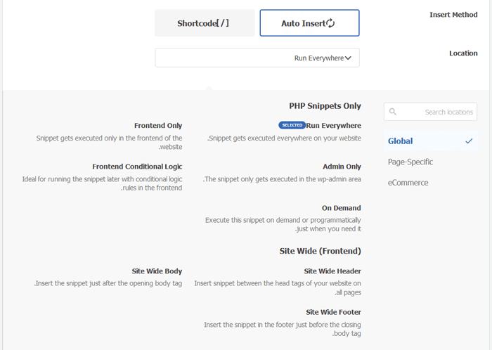 كيفية لصق مقتطفات من الويب في ووردبريس دليل المبتدئين 6 إدراج المواقع تلقائيًا في WPCode