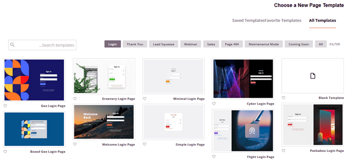 كيفية السماح بتسجيل المستخدم على موقع ووردبريس الخاص بك 22 اختر تمبلت صفحة تسجيل الدخول