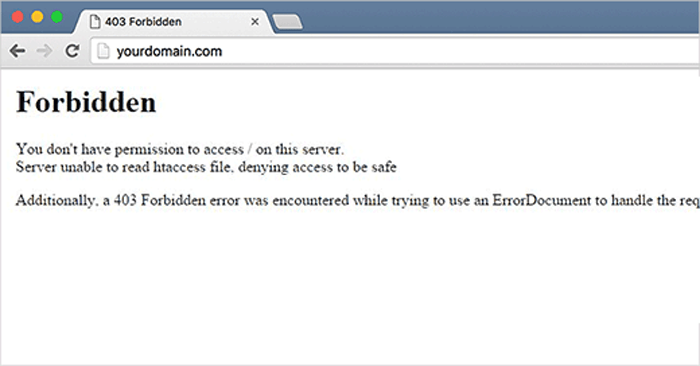 ماذا تفعل عندما يتم حظر الدخول إلى إدارة ووردبريس (wp-admin) 4 خطأ محظور
