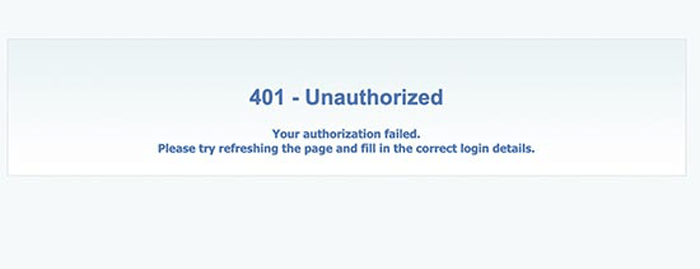 ماذا تفعل عندما يتم حظر الدخول إلى إدارة ووردبريس (wp-admin) 5 authorizationfailed