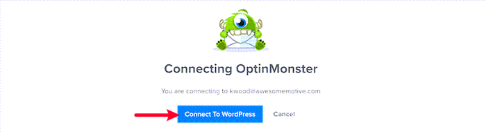 كيفية عرض محتوى مخصص لمستخدمين مختلفين في ووردبريس 3 ربط OptinMonster بـ ووردبريس