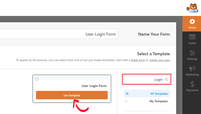 كيفية السماح بتسجيل المستخدم على موقع ووردبريس الخاص بك 14 تمبلت تسجيل الدخول