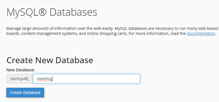 كيفية التخلص من /wordpress/ من عنوان URL لموقع ووردبريس الخاص بك 8 إنشاء قاعدة بيانات MySQL باستخدام Namecheap cPanel