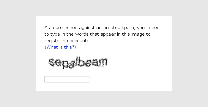 كيفية إضافة CAPTCHA في نموذج تسجيل الدخول والتسجيل في ووردبريس 1 أستايل CAPTCHA القديم