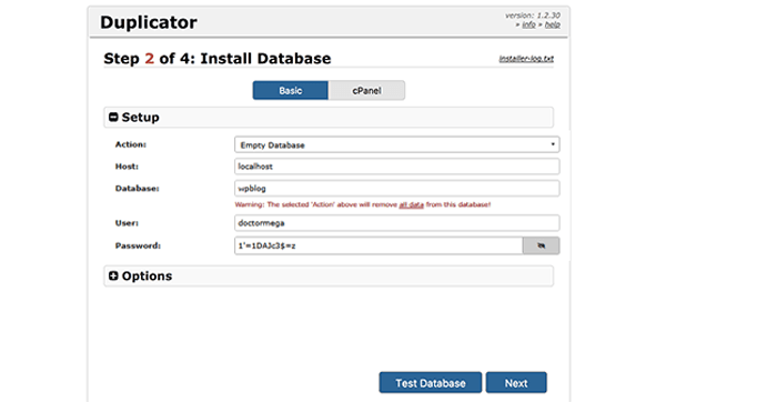 كيفية التخلص من /wordpress/ من عنوان URL لموقع ووردبريس الخاص بك 13 ربط قاعدة البيانات الخاصة بك