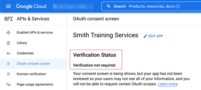 كيفية إضافة تسجيل الدخول بنقرة واحدة باستخدام جوجل في ووردبريس 22 يجب أن تكون حالة التحقق الخاصة بك 'Verification Not Required'