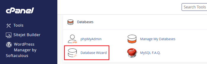 كيفية نقل ووردبريس من سيرفر محلي إلى موقع مباشر 5 معالج قاعدة بيانات MySQL