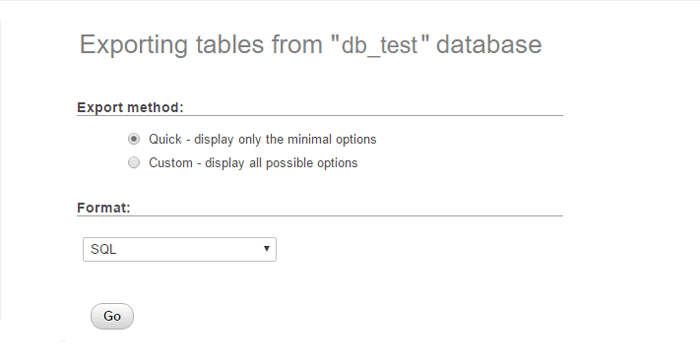 كيفية نقل ووردبريس من سيرفر محلي إلى موقع مباشر 14 تصدير قاعدة بيانات ووردبريس باستخدام phpMyAdmin