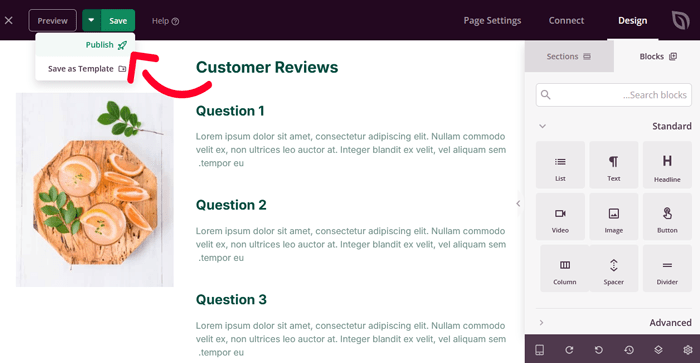 كيفية انشاء صفحة مخصصة في ووردبريس (خطوة بخطوة) 26 نشر صفحة مخصصة