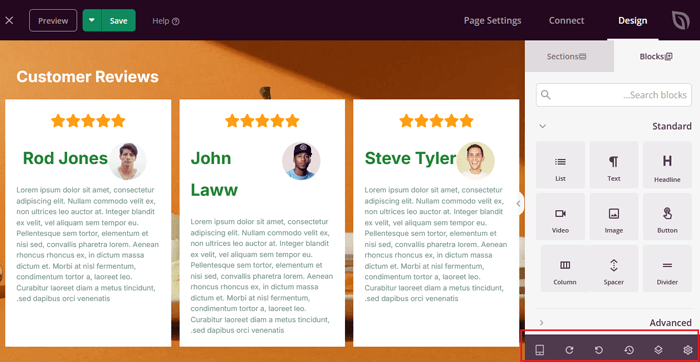 كيفية انشاء صفحة مخصصة في ووردبريس (خطوة بخطوة) 24 شريط الإعدادات لـ SeedProd