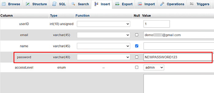 كيفية تجاوز تسجيل الدخول إلى ووردبريس (7 نصائح من الخبراء) 7 إضافة كلمة مرور جديدة مع قاعدة البيانات