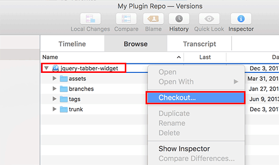 كيفية إضافة الإضافة الخاصة بك إلى دليل اضافة ووردبريس 7 checkoutrepo