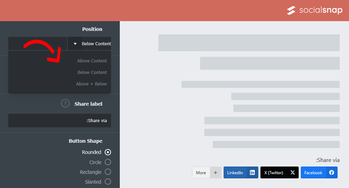كيفية إضافة أزرار المشاركة الاجتماعية في ووردبريس (4 طرق سهلة) 27 تخصيص أزرار المشاركة الاجتماعية الخاصة بك
