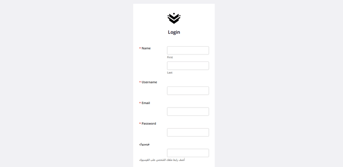 كيفية إنشاء نموذج تسجيل مستخدم مخصص في ووردبريس 35 معاينة صفحة الهبوط لنموذج التسجيل