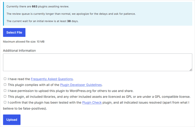 كيفية إضافة الإضافة الخاصة بك إلى دليل اضافة ووردبريس 4 تحميل الاضافة إلى WordPress.org