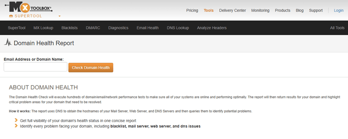 أفضل 7+ أماكن للعثور على اسم دومين بريميوم للبيع (+ نصائح الخبراء) 15 فحص صحة الدومين