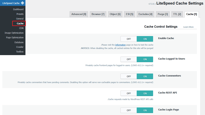 LiteSpeed Cache مقابل WP Rocket - أيهما أفضل؟ 7 الإعدادات المتقدمة لـ LiteSpeed Cache