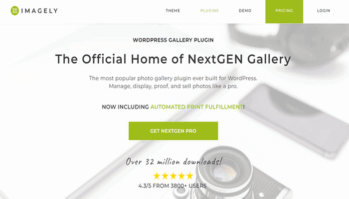 20+ إضافات ووردبريس رائعة لإدارة الصور 2 NextGen Gallery