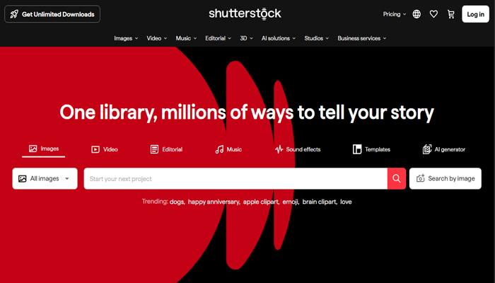 كيفية استخدام اضافة Shutterstock ووردبريس للوصول إلى اكبر مكتبة صور 4 Shutterstock