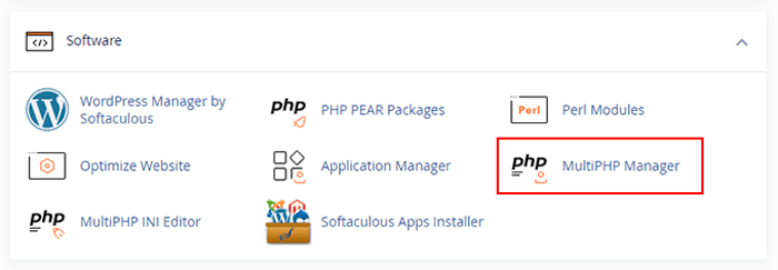 كيفية تسريع ووكومرس وأداء (12 نصيحة) 14 MultiPHP Manager في Bluehost cPanel