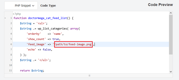 كيفية إنشاء موجزات RSS منفصلة لكل تصنيف في ووردبريس 7 لصق كود لإضافة روابط موجز RSS للتصنيف