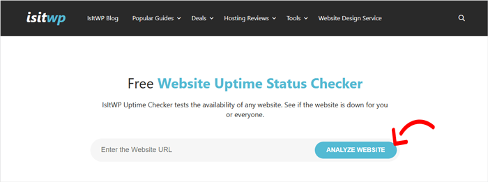 كيفية إصلاح خطأ ERR_CONNECTION_RESET في ووردبريس 3 أداة التحقق من وقت تشغيل IsItWP
