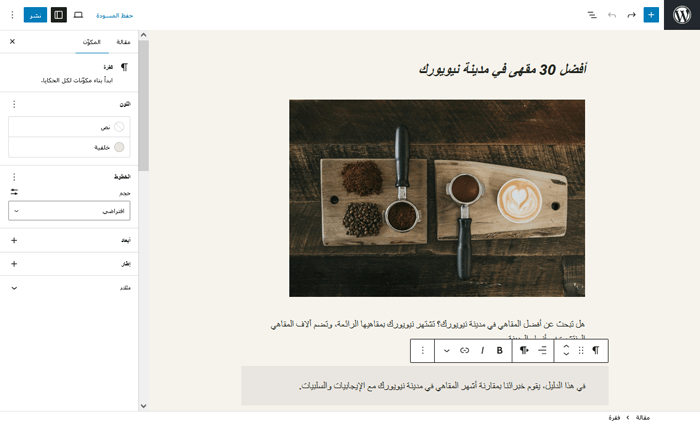 كيفية تعزيز سرعة تحميل الصفحة على DoctorMega (6 نصائح مكشوفة) 6 wordpress block editor