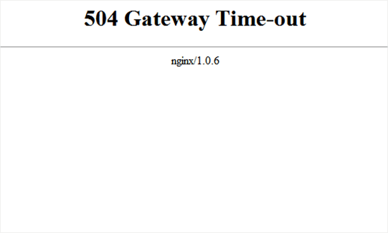 كيفية إصلاح خطأ 504 Gateway Timeout في ووردبريس 1 خطأ 504 Gateway timeout